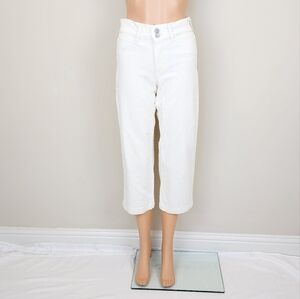 Banana Republic High Rise Wide Leg Crop Jeans Pants